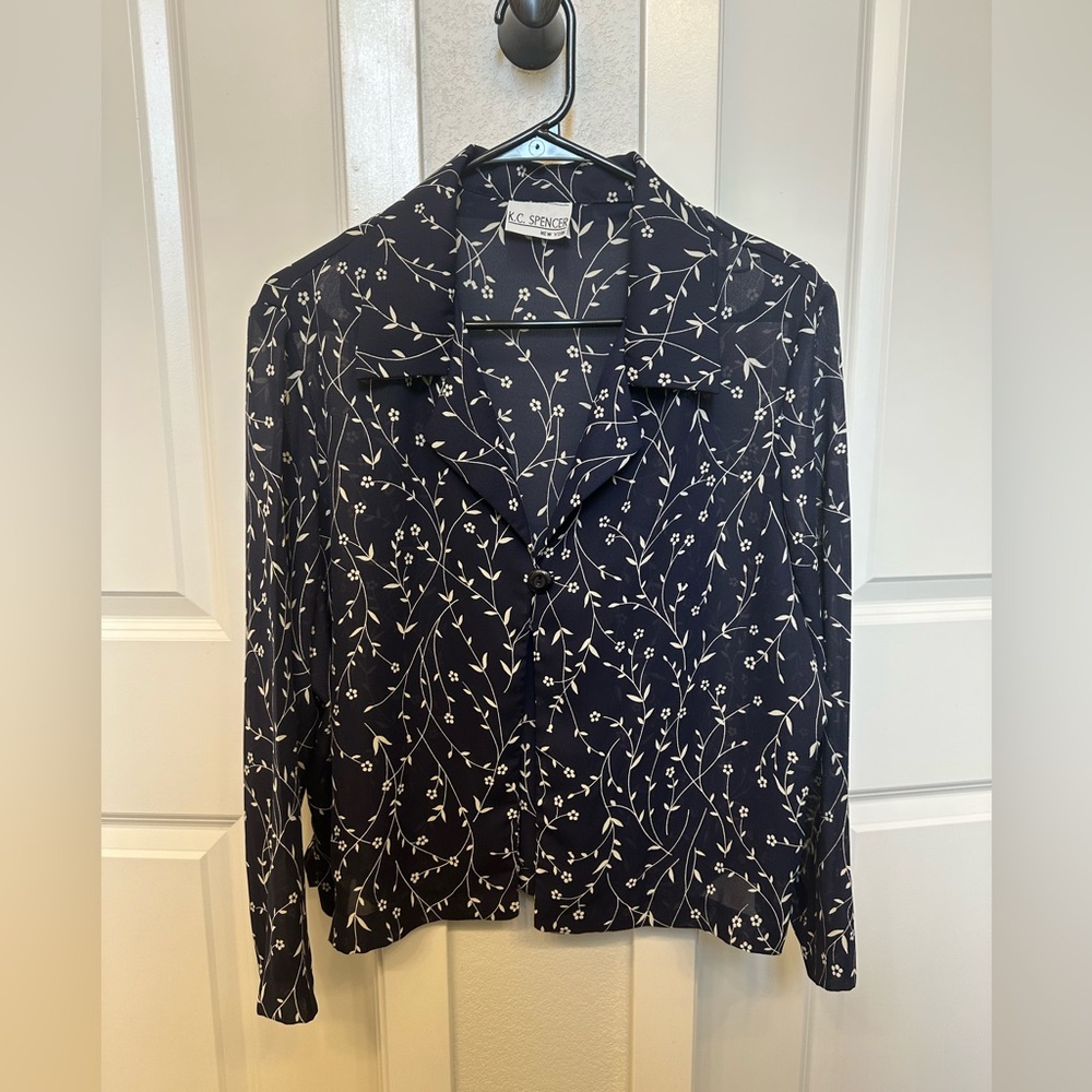 KC Spencer sheer top